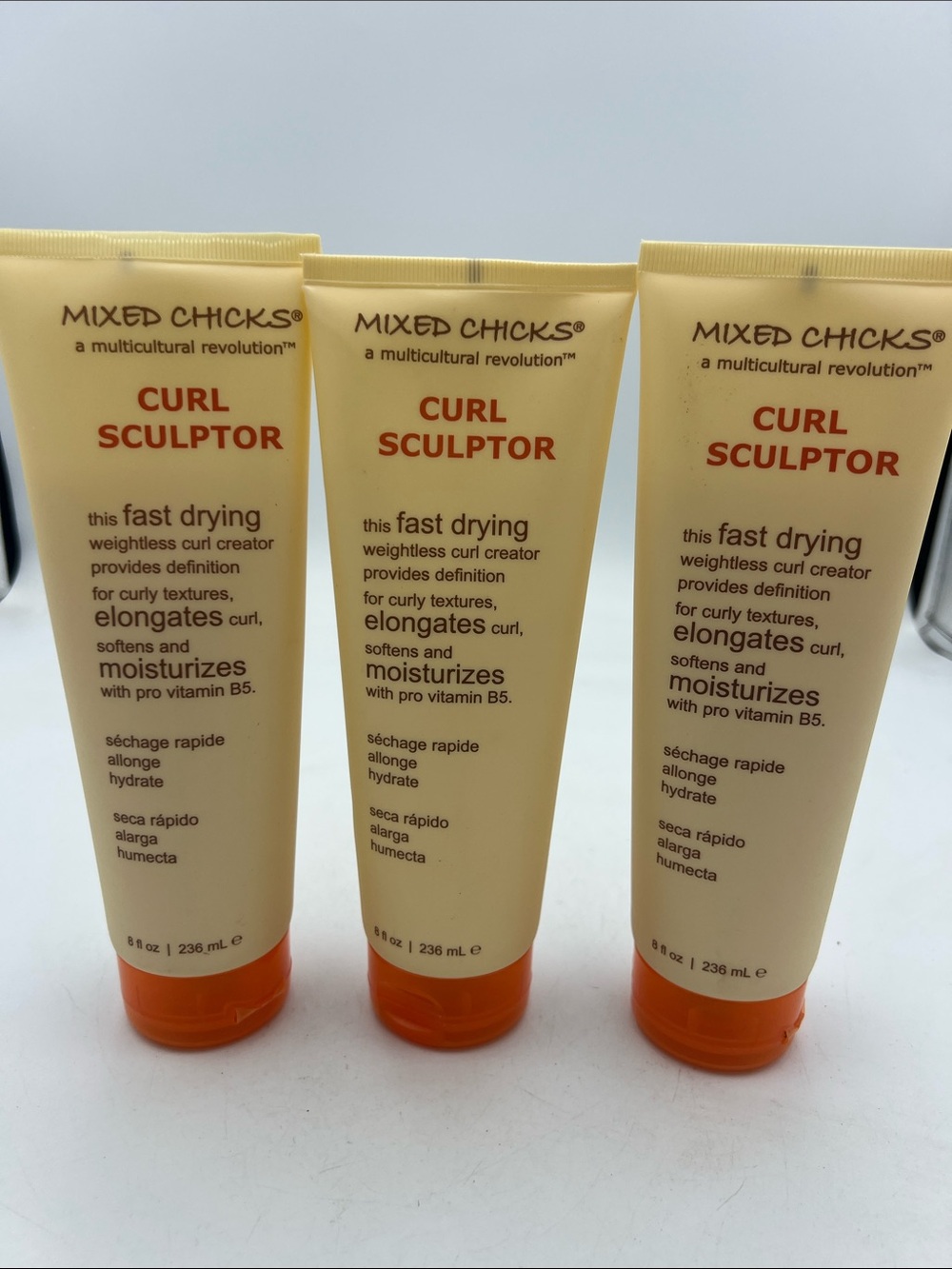 NEW MIXED CHICKS Curl Sculptor 8fl oz All 3 for one price!
